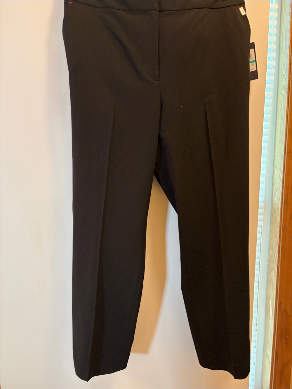 Tommy Hilfiger Black Women’s Straight-Leg Trousers